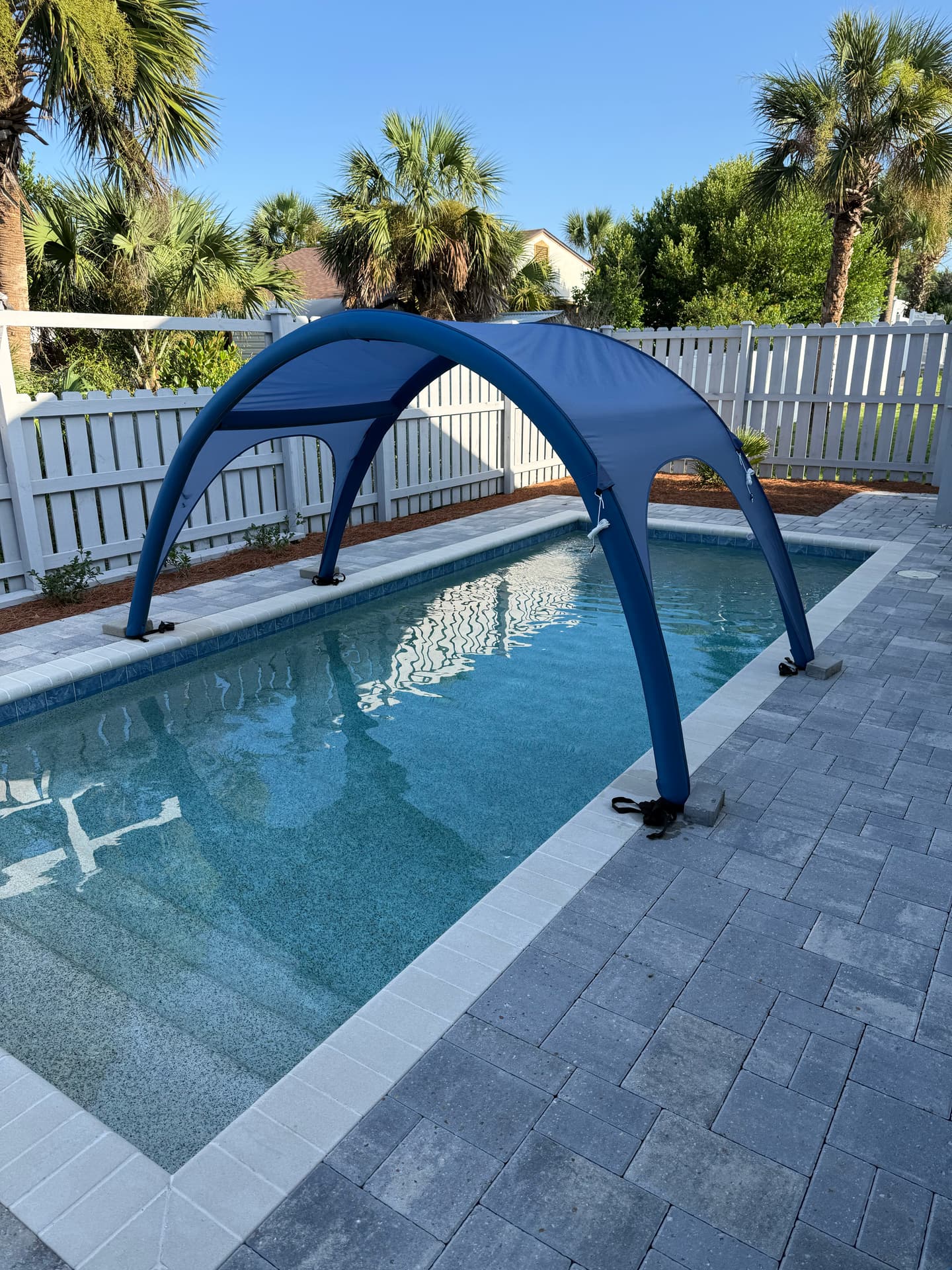 Shady Baby canopy during real-family outdoor testing